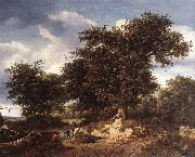 Jacob van Ruisdael The Great Oak oil painting